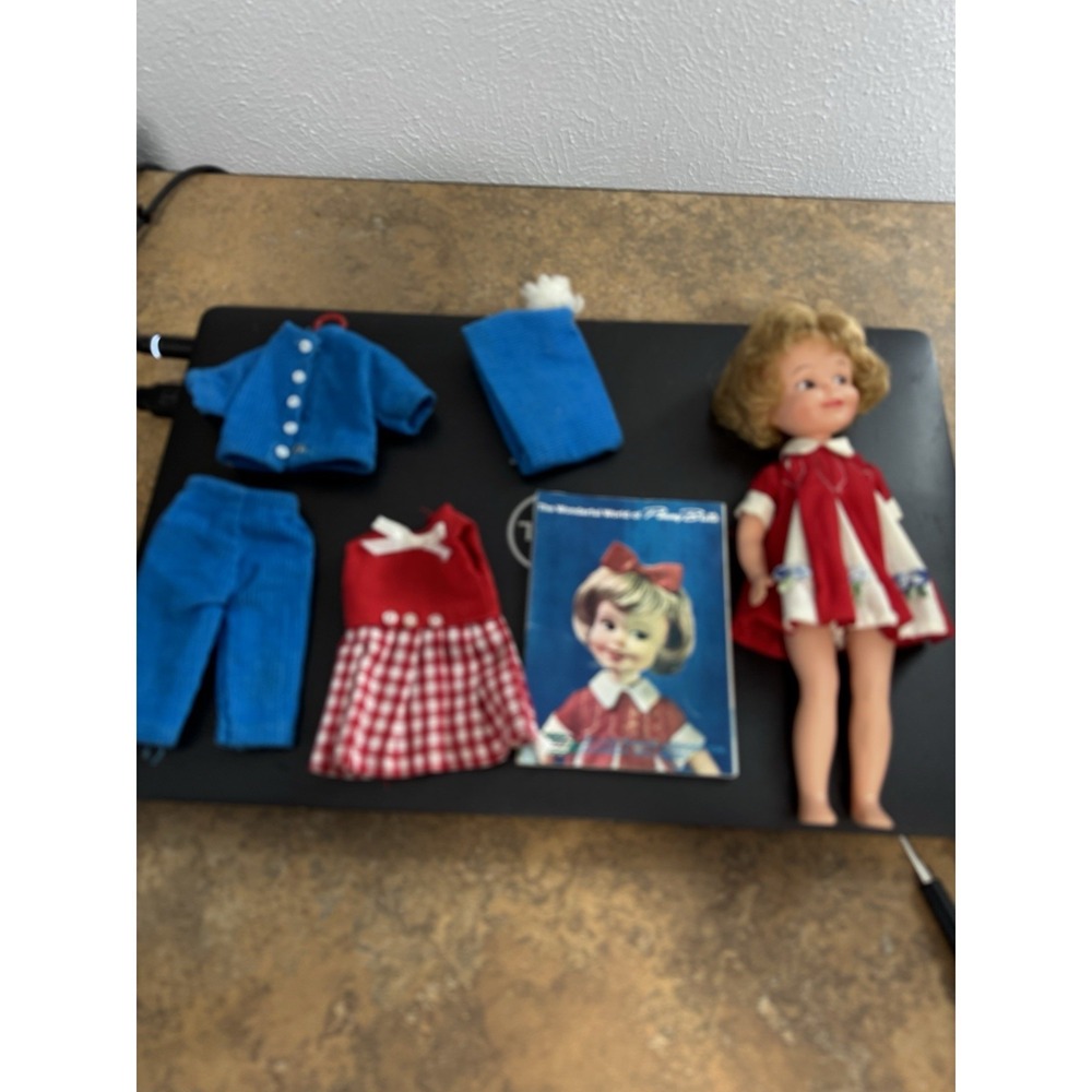 Vintage Doll And Doll Case Penny‎ Brite 1964